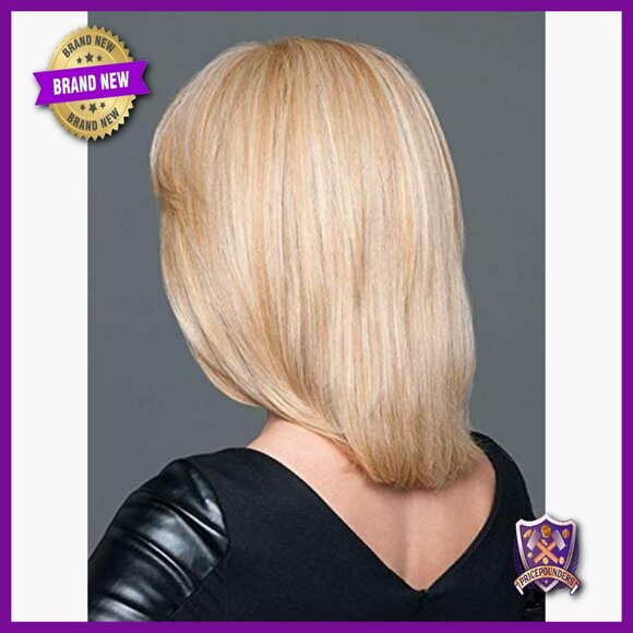 Synthetic Hair Topper with Wispy Bangs, Monofilament Crown, 12\